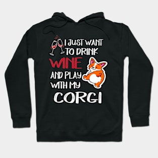 I Want Just Want To Drink Wine (133) Hoodie